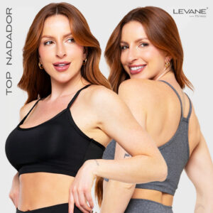 Kit 2 Top Nadador Fitness Sem Bojo Feminino Academia