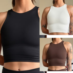 Kit 3 top fitness feminino top academia feminino top suplex firme top esportivo com sustentação top treino feminino