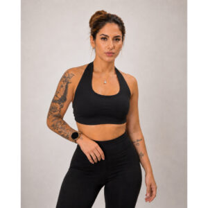 ✨ Top Frente Única Costas Nuas Premium – Estilo, Sustentação e Conforto para o seu Treino! ✨