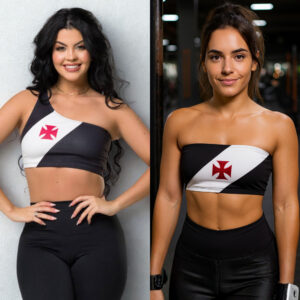 Top Vascão Feminino Blusinha Faixa Cropped Alcinha Fitness Personalizado